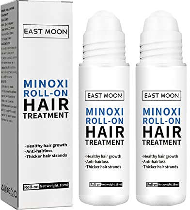 2PCS ScalpRevive Min_oxidil Growth Roller,Roll-on Haarkur Haarwachstumsserum,Min_oxidil Roll-on Haarkur zum Aufrollen,Natürliches Pflegendes Haar Scalp Öl für Frauen & Männer,Serum für Haarausfall