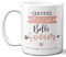 DECOHO - Mug Certifié Meilleure Belle Sœur - Tasse céramique 33 cL - Imprimé en France - Cadeau anniversaire Noël humour - Blanc