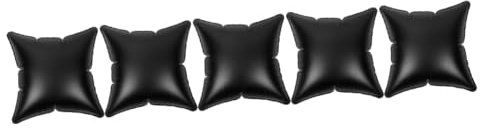 Cabilock 5pcs Round Inflatable Pillow Sofa Supply Couch Cushion Ergonomic Cushion Air Pillow for Travel