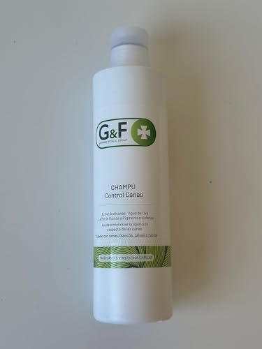 Shampoo Control Graues Haar - Hilft bei der Minimierung des Aussehens und des Aussehens von grauem Haar - Shampoo - Natürliches Shampoo gegen graues Haar - 300 ml - Für die tägliche Haarpflege -