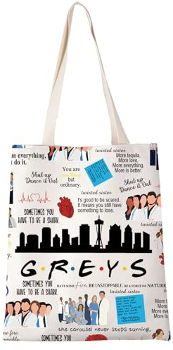 Greys Themed Gift Greys Movie Gift Greys Tote Bag Anatomy Doctor Thank You Gifts Greys Gift For Women Greys Lover Gift