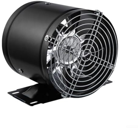 Robust 6 Inch Exhaust Fan with Noise Reduction for Enhanced Comfort in Kitchens and Offices