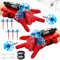 YARUJING 2 Set Super Spiderm Launcher Spiderm Launcher Handschuh Spiderman Handschuhe Spiderm Launcher Handschuhe Spiderm Spielzeug Handschuh Cosplay Glove Launcher Für Fans