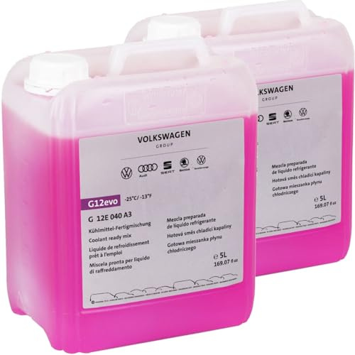 2x G013040M5 Kühlerfrostschutz (10 L) | 2x G12E040A3, 5L Kühlerfrostschutz-Ready Mix,