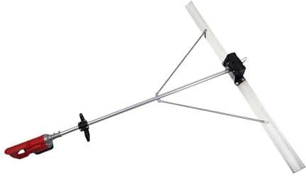 Pulidora de hormigón eléctrica de 150 cm, niveladora de suelos con vibración, vibradora de mortero, niveladora de hormigón con batería