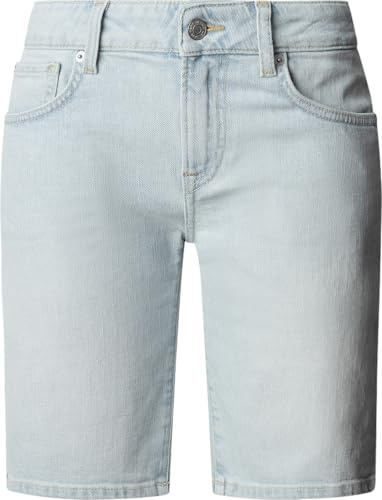 Pepe Jeans Damen Jeans Short Fitted Short MW Poppy - Mid Waist Regular Fit