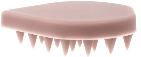 GOOHOCHY Kopfhautmassagegerät aus Silikon mit Tropfenform Angenehmer Griff Verheddert das Haar für Shampoo und Kopfhautpflege