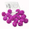 20 Stück Natur Wicker Rattan Kugeln Tischschmuck Hochzeit Party zum Aufhängen Wobble Ball Weihnachten Deko 3cm Seichtes Lila