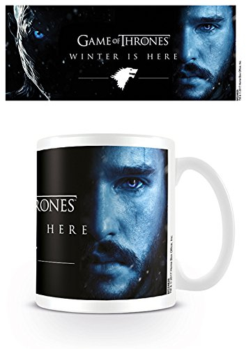 empireposter Game of Thrones - Winter is Here - Jon - Keramik Tasse - Größe Ø8,5 H9,5cm
