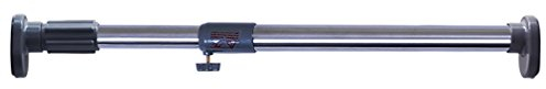 Hershii Erweiterbare Kleiderstange für Schrank Ausziehbare Duschvorhangstange Fenster Vorhangstange Rostfreier Stahl Verstellbare Hängestange ohne Bohren,50-80cm, Rohrdurchmesser 25,4/22,2 mm