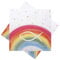 Unbekannt Servietten Fisch Bunt Regenbogen Tischdeko Kommunion Konfirmation Taufe 20 Stück