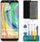 pour Samsung Galaxy J6 Plus J610 / J4 Core J410 / J4 Plus J415 2018 Écran de Remplacement LCD Display Touch Sensor Digitizer Repair Kits (Black,Without Frame)