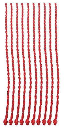 fatteryu FATTERYU Kabbala-Armbänder, rote Schnur, ethnisches rotes Seil, Schlüsselband, Zubehör, Schmuck, 10 Stück