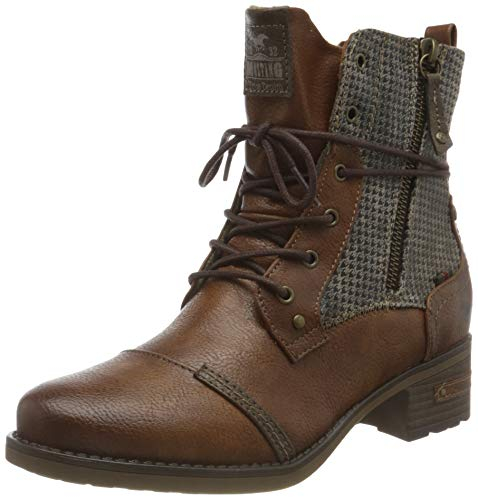 MUSTANG 1229-510, Botas cortas al tobillo Mujer, 307 Coñac, 41 EU