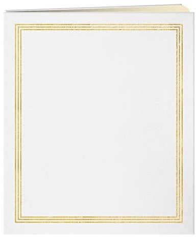 Pioneer Photo Albums SJ-50/W SJ-50 White Scrapbook, Weiß, 50 Pages