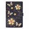 Succtopy Coque iPad Mini 6. Gen 2021 8.3, PU Cuir Cover Housse de Protection Tablette iPad Mini 6 Standing Portefeuille Tablet Étui pour iPad Mini 6 2021,Fleur d'or