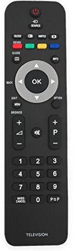 Nuevo 242254901833 RC4705 Mando a Distancia para PHILIPS TV 32PFL5403D 32PFL7403D 19PFL5403D/10 19PFL5403S/60 22HFL3330D/10 22PFL3403D/10 26PFL3403D/10 26PFL5403D/10 32PFL7403D/79 42PFL3403D 47PFL3603