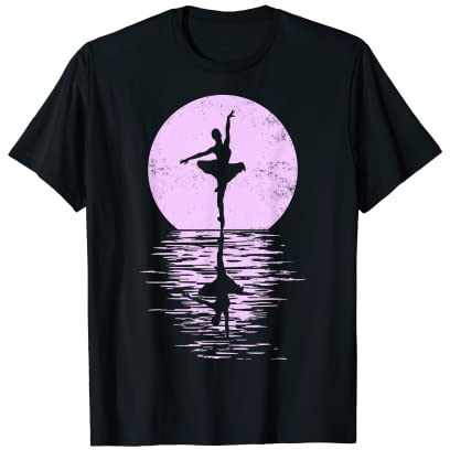 Ballerina Girl, Frauen, Mädchen Tanz Outfit! Ballett T-Shirt
