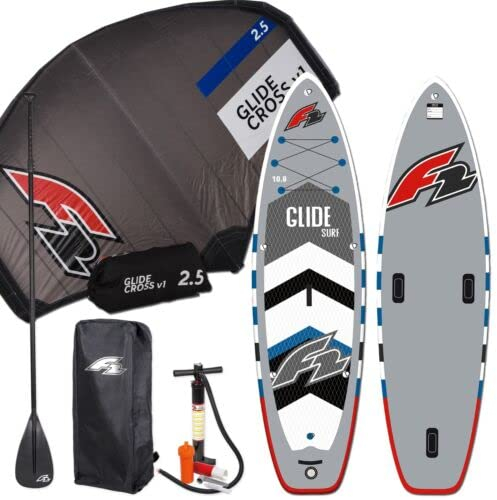 F2 Glide SURF SUP 10,2' Stand UP Paddle Board + Glide Cross Wing 3,5 QM