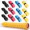 MHYMX Griffband Tennisschläger, 12 Stück Badminton Griffband Selbstklebend Overgrip Anti-Rutsch Tennis Griffbänder Anti-Schweiß Grip Tapes für Squash Schläger