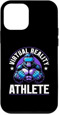 Hülle für iPhone 12 mini Virtual-Reality-Sportler, VR, virtueller Gamer, Gorilla-Headset