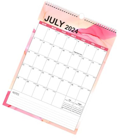 AUTSUPPL Wandkalender Mit Countdown-funktion Monatskalender Für Büro Und Zuhause Praktischer Terminplaner Mit Feiertagen Und Notizfeldern Wandhängendes Design