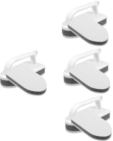 Ipetboom 4 Juegos Cepillo de Limpieza de Esponja Productos Esponja de jabón Esponja con Mango Esponja de Limpieza Cepillo de Esponja Multiusos Cepillo para Limpiar Azulejos páginas