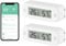 eMylo Thermomètre Connecté Wifi, Hygrometre Connecté avec Alarme Intelligente, Stockage Exportation Gratuite de Données, Compatible avec Smart Life, Convient thermometre Chambre Bebe, pack de 2