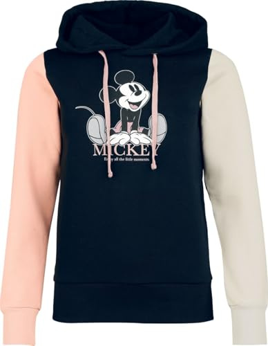 Micky Maus Enjoy All The Little Moments Frauen Kapuzenpullover Multicolor
