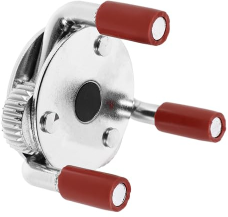 HONITANO Aluminum Alloy Smoke Transducer Removal Tool with Enlarged Universal Claw Detachable Head for Smoke Sensor Maintenance and Adjustment in Home and Office Safety