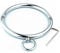 Genmine Metall Halsband Halsreif mit Ring (Innen Ø 120 mm)