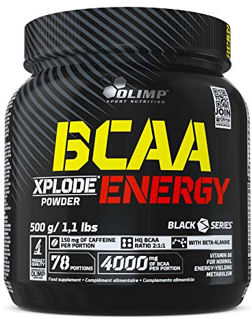 Olimp BCAA Xplode ENERGY powder, Xplosive Cola, 500 g