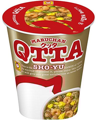 Maruchan Cup Noodles QTTA Soy Sauce 78g×12 Ramen Japan