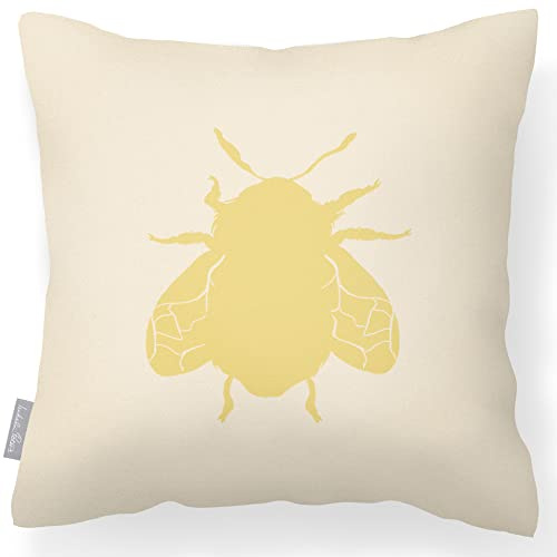 Izabela Peters Waterproof Cushions, 43 cm, Filled, Cream, Garden & Outdoor Seat & Chair Cushions