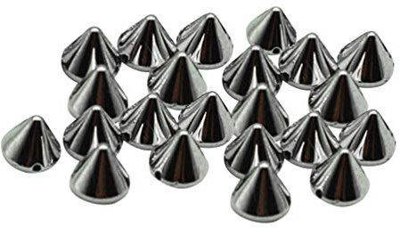 Artibetter 100 Piezas Remache de Cono Tachuela Remache Tornillo Decoración para Cinturón Bolsa Ropa Zapatos