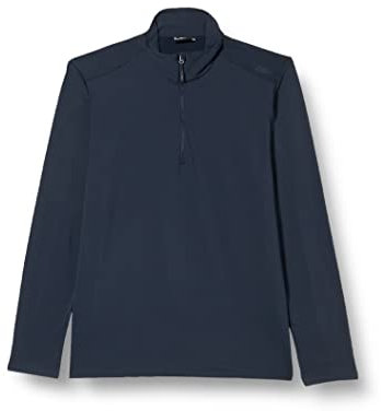 CMP - Felpa uomo, Black Blue, 46