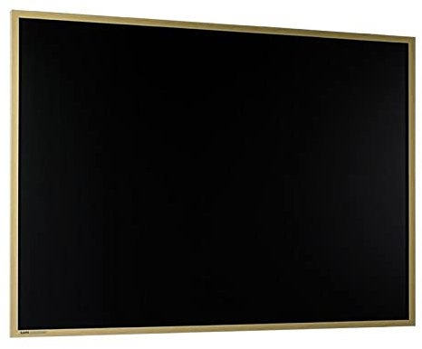 Kreidetafel mit Kirschoptik Rahmen 60x90 cm | Magnetische Kreidetafel | Blackboard Schultafel | Sam Creative Kreidetafel