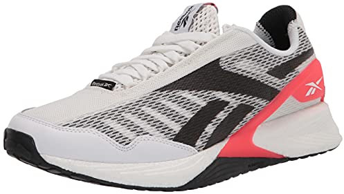 Reebok unisex adult Speed 21 Cross Trainer, White/Neon Cherry/Black, 13 Women 11.5 Men US
