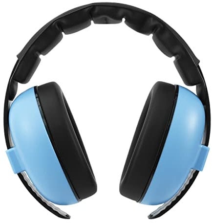 Jetcloud Kids Ear Defenders,Noise Reduction Earmuffs with Soft Foam Ear Cups Adjustable Ear Defenders Infant Hearing Protection Noise Reduction for Children Baby,Foldable Safety Earmuff,Blue