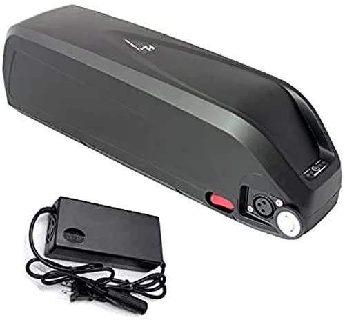 Batterie Velo électrique 48V 17.5Ah Batterie Lithium ION avec Port USB/Chargeur/Serrure Antivol, pour Kit de Conversion de Moteur de vélo de Montagne/vélo électrique