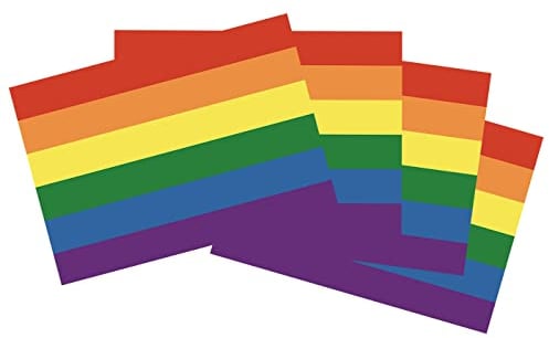 20 Stück - Aufkleber - Sticker - Regenbogen - Pride - Schwul - Pride Month - LGBTQ - Regenbogenflagge - Rainbow Flag - Gay - Homo - CSD - Peace