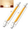 Wenuan R7S LED 78mm Dimmbar Lampen,R7S 78mm 10W Led Leuchtmittel Ersatz für 100W R7S Halogenlampen,R7S Warmweiß 3000K Lampen,COB LED Birnen 1000LM,360° Abstrahlwinkel,AC 220V-240V,2er Pack