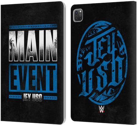 Head Case Designs Offizielle WWE Hauptereignis Jey USO Leder-Wallet-Hülle Kompatibel mit Apple iPad Pro 11 2020/2021 / 2022