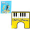 Toilet Piano Mats, Potty Piano, Bathroom Rugs Features Interactive Musical Floor Mats, Contains 3 Music Modes