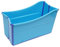 Mobile Faltbare Badewanne Klappbare Wanne 100CM Erwachsene & Kinder Spa-Badewanne Portable Sauna Bad Mit Ablaufschlauch Bad Klappbadewanne Für Dusche (Blau)