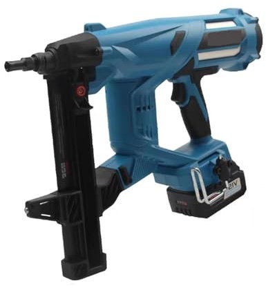 Pistola de clavos de acero Pistola De Clavos De Acero Eléctrica DCCN40, Pistola De Clavos For Carpintería, Pistola De Clavos De Acero, Clavadora Recargable For Puertas Y Ventanas, 20V/4Ah 100J para pa
