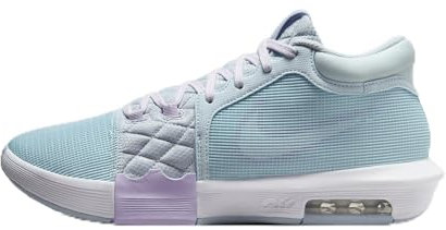 Nike Basketballschuh für Herren, Glacier Blue/Light Armory Blue/Lilac Bloom/White, 42 EU