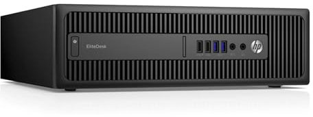 HP, Pc Desktop SFF Pronto All'Uso, Computer Pc Fisso Intel i5-6500 6 Core 3 GHz, Ram 8Gb, SSD 256Gb, Wi-FI, Libre Office, Win 10 Pro (Ricondizionato)