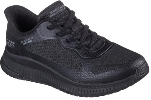 Skechers Damen Bobs Squad 4Schuhe | Sportlich, bequem und zum Reinschlüpfen. Mit Memory Foam für hohen Komfort. Skechers BOBS Squad 4 mit Memory Foam und Heel.