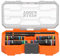 Klein Tools 654QS KNECT Quad Socket, 16 Sizes in 4 Sockets, 4-in-1 Color Coded SAE and Metric Impact Rated, Deep-Well Heavy-Duty, 1/4- and 3/8-Inch Drive, 3-1/2- and 6-1/2-Inch Shaft